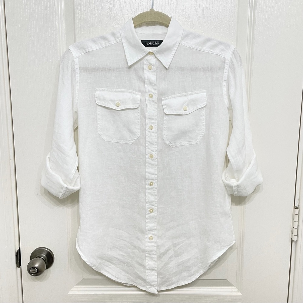 Ralph Lauren Elegant White Shirt